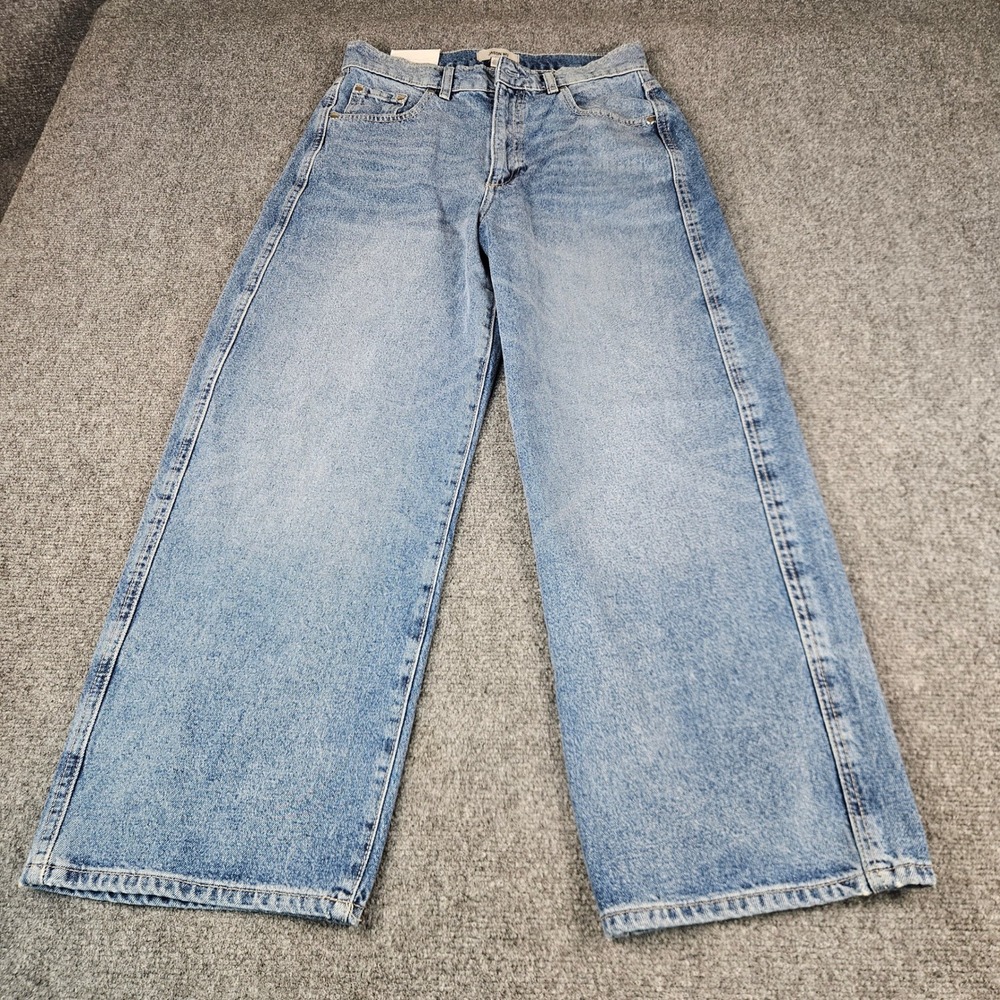 Jason Wu Jaime Barrel Ankle Jeans Super High Rise Light Wash Denim Size‎ 2/27